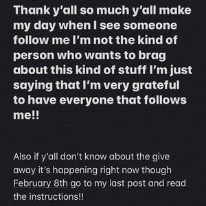 Thank y’all so much